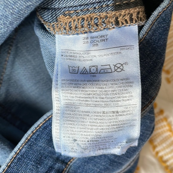 Gap Dark-Wash Resolution True Skinny Jean - size 28 short - Picture 9 of 9